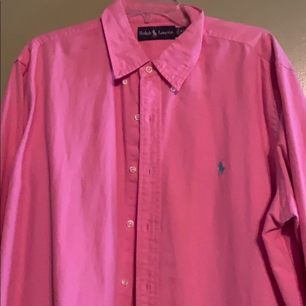 Pink Polo men shirt